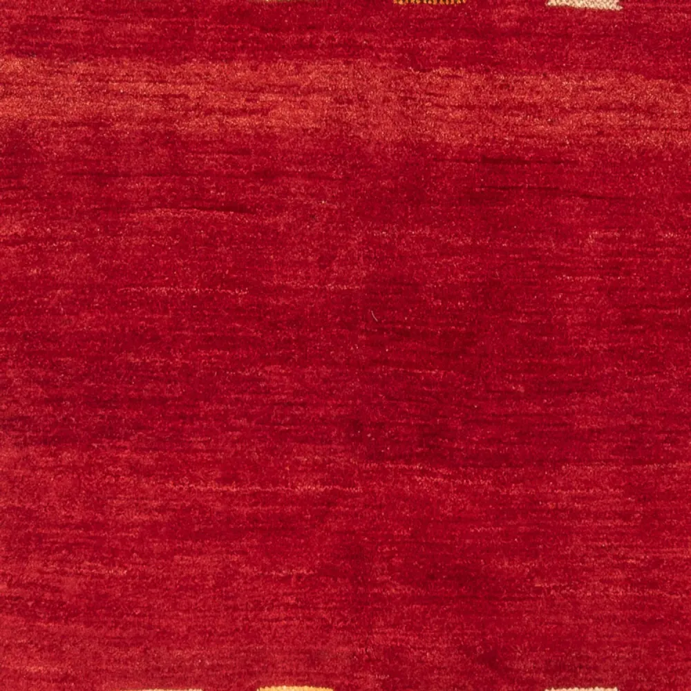 Gabbeh-teppe - persisk - 200 x 158 cm - flerfarget