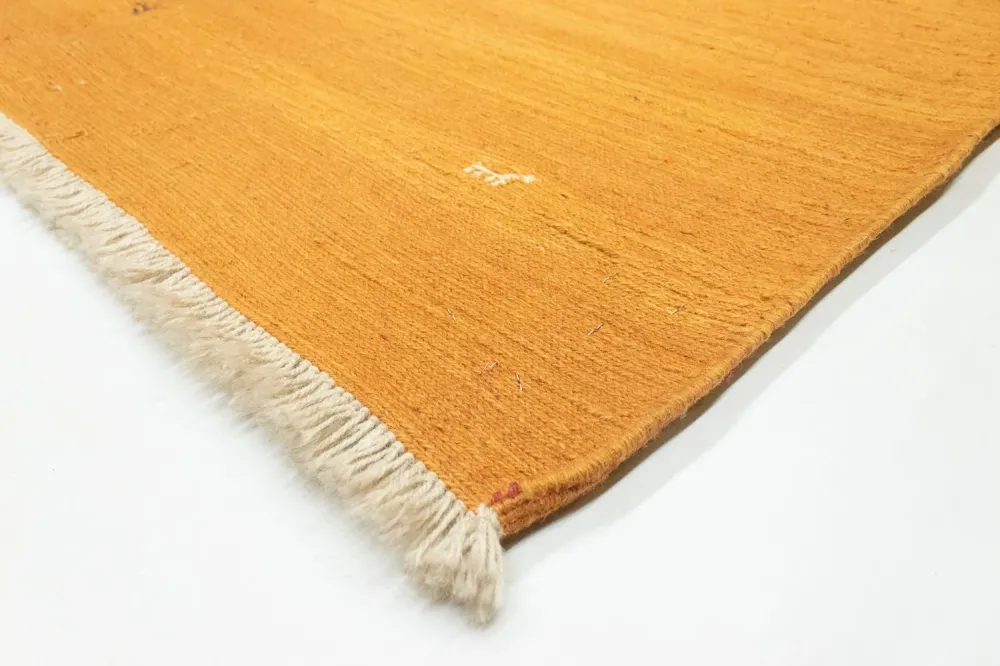 Gabbeh-teppe - persisk - 200 x 160 cm - gull