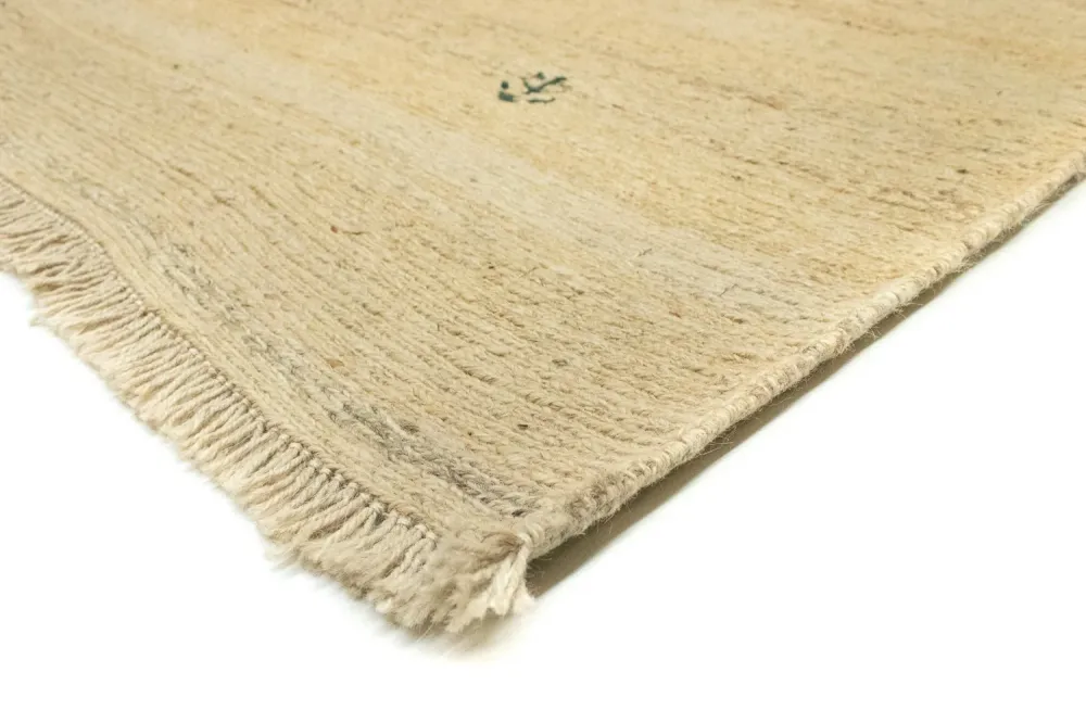 Gabbeh-teppe - persisk - 200 x 164 cm - beige