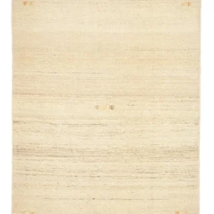 Gabbeh-teppe - persisk - 202 x 143 cm - beige
