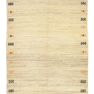 Gabbeh-teppe - persisk - 208 x 152 cm - beige