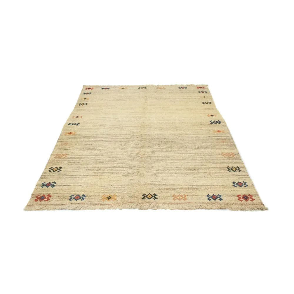 Gabbeh-teppe - persisk - 208 x 152 cm - beige