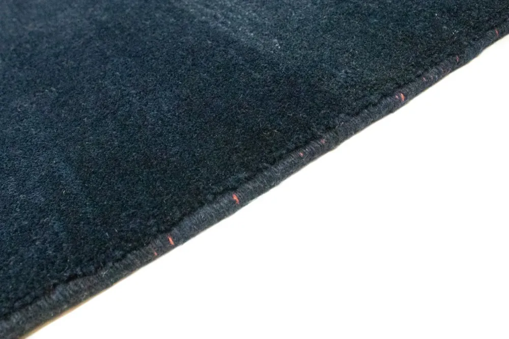 Gabbeh-teppe - persisk - 227 x 175 cm - mørkeblå