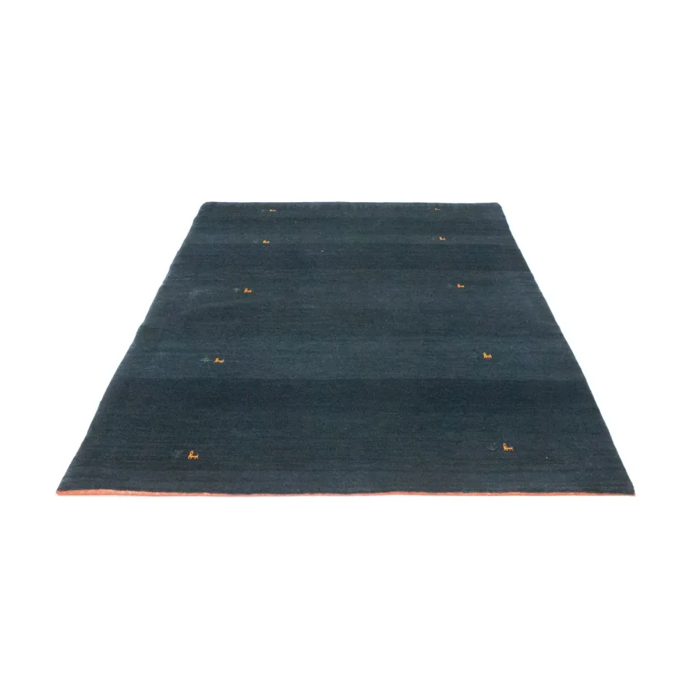 Gabbeh-teppe - persisk - 227 x 175 cm - mørkeblå