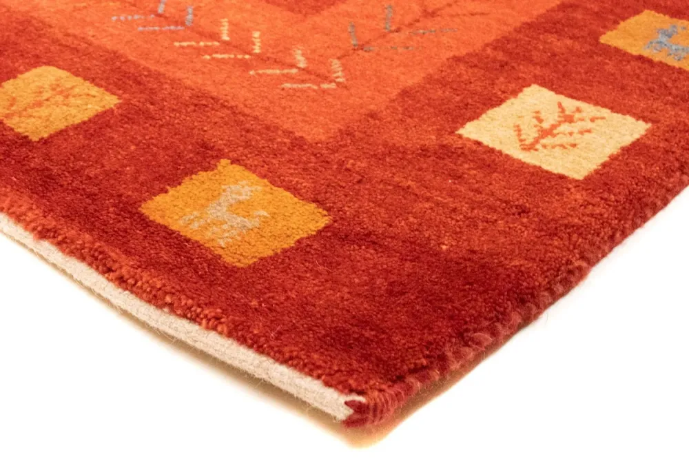 Gabbeh-teppe - persisk - 228 x 172 cm - rust