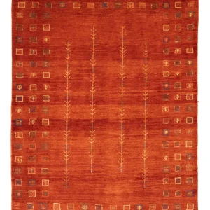 Gabbeh-teppe - persisk - 230 x 165 cm - rød
