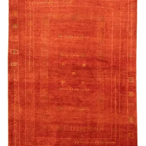 Gabbeh-teppe - persisk - 230 x 170 cm - rød