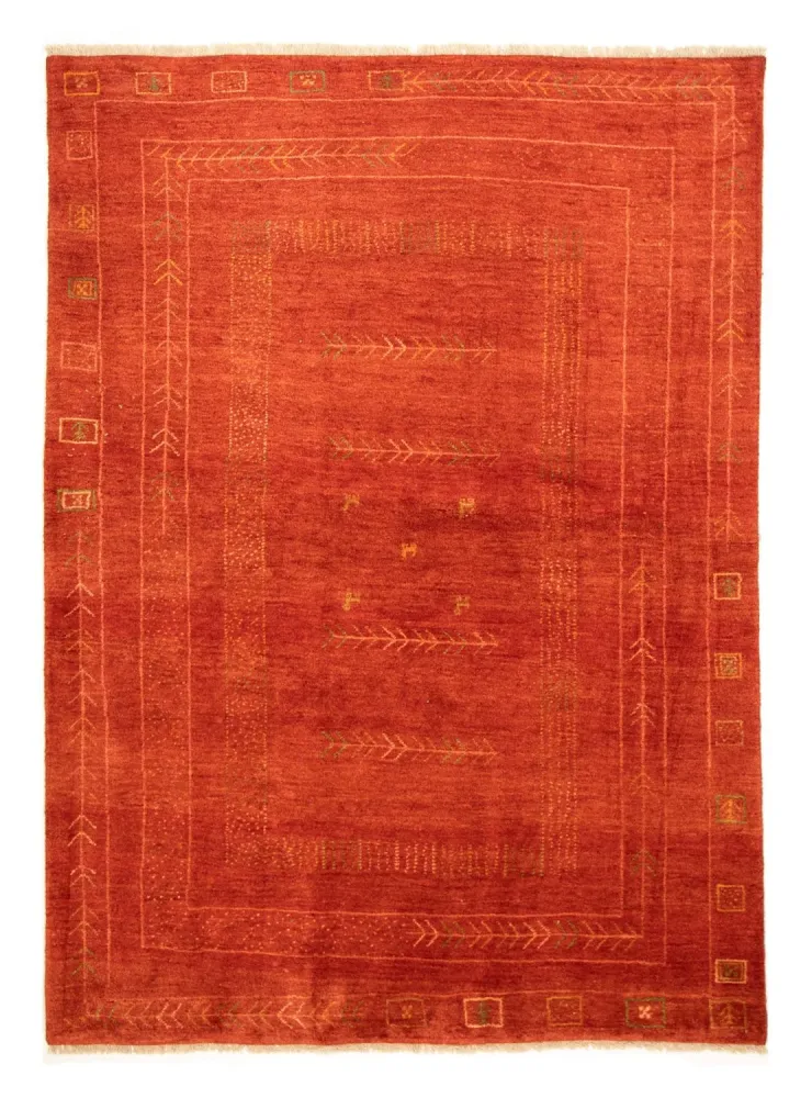 Gabbeh-teppe - persisk - 230 x 170 cm - rød
