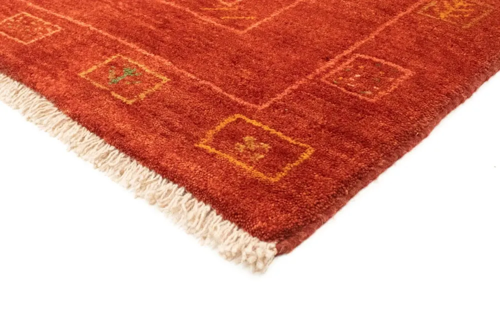 Gabbeh-teppe - persisk - 230 x 170 cm - rød