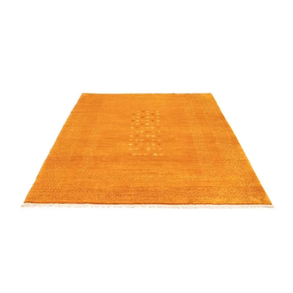 Gabbeh-teppe - persisk - 230 x 175 cm - oransje