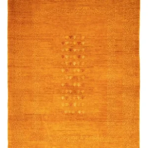 Gabbeh-teppe - persisk - 230 x 175 cm - oransje