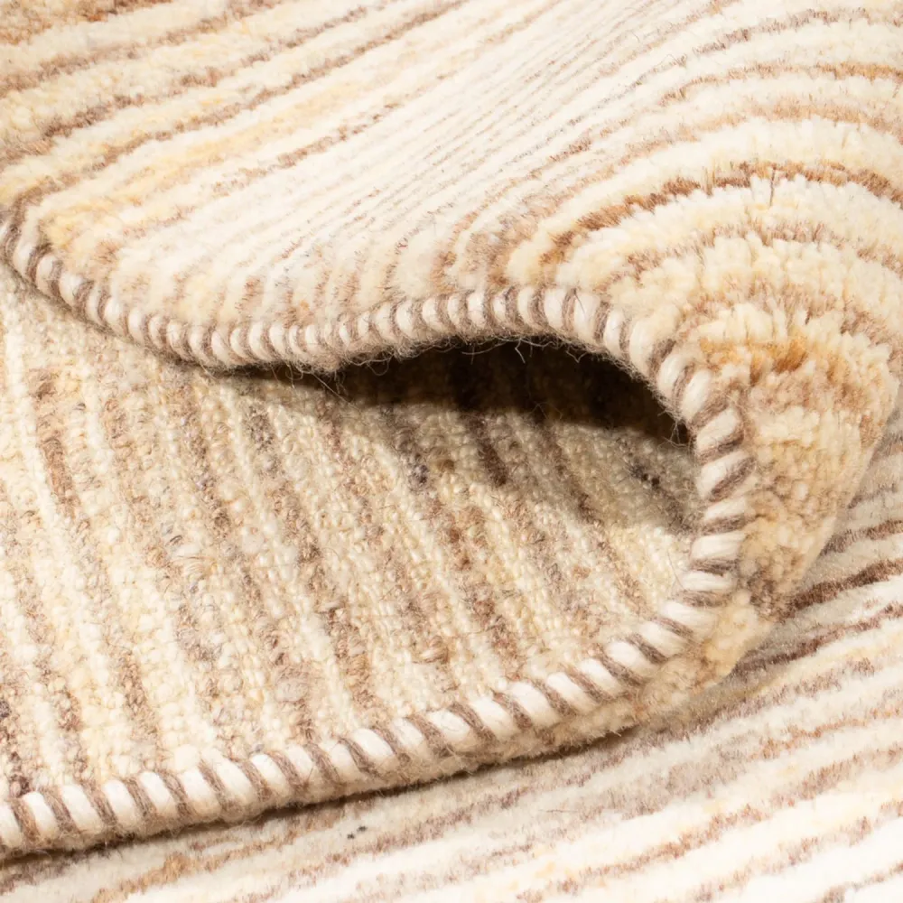 Gabbeh-teppe - persisk - 234 x 172 cm - lys beige
