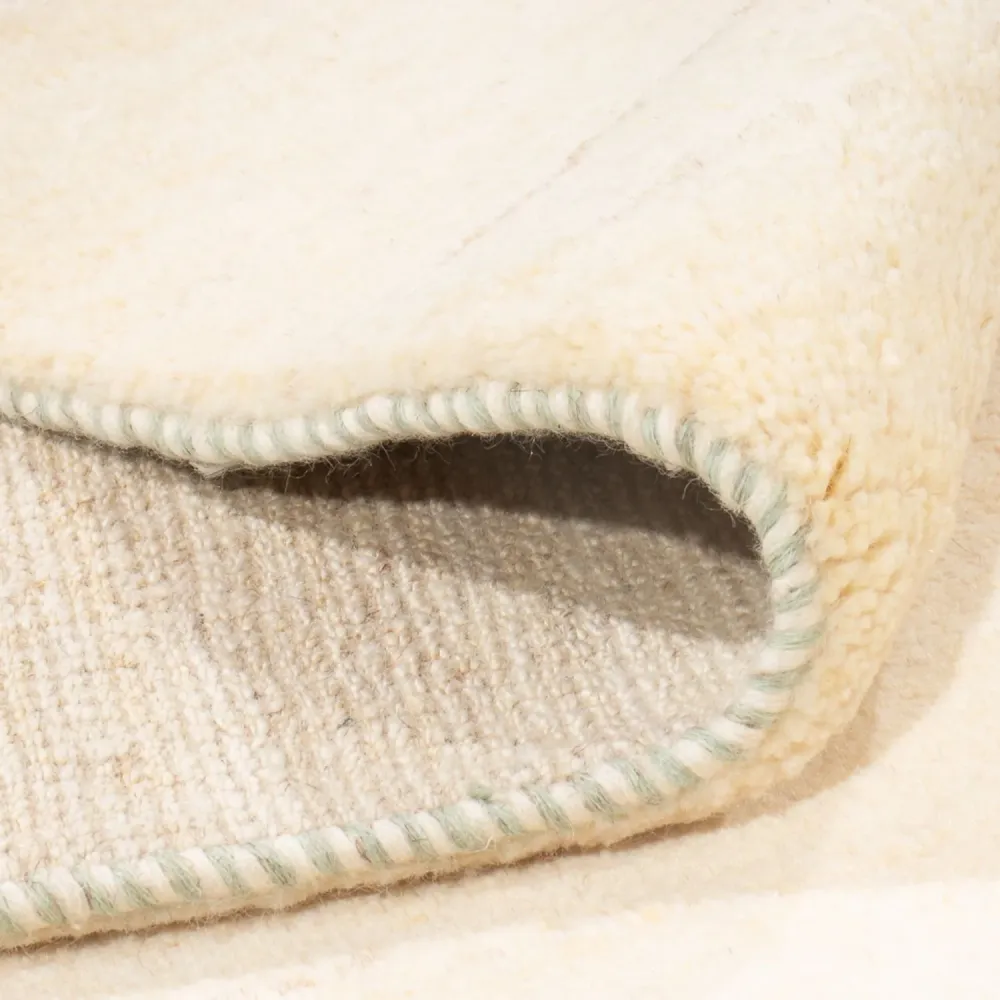Gabbeh-teppe - persisk - 234 x 172 cm - lys beige