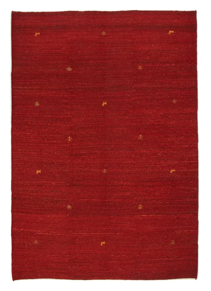 Gabbeh-teppe - persisk - 235 x 164 cm - rød