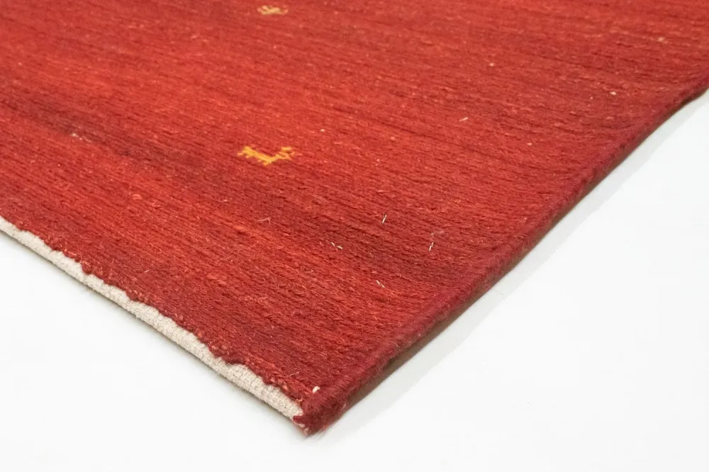 Gabbeh-teppe - persisk - 235 x 164 cm - rød