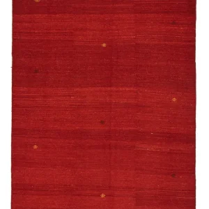 Gabbeh-teppe - persisk - 236 x 165 cm - rød