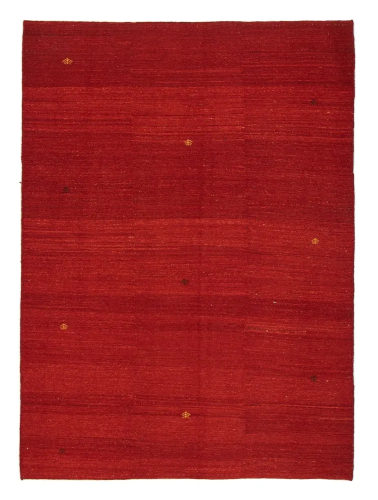 Gabbeh-teppe - persisk - 236 x 165 cm - rød
