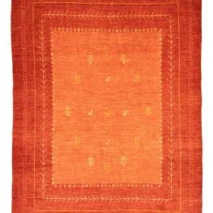 Gabbeh-teppe - persisk - 238 x 175 cm - rød