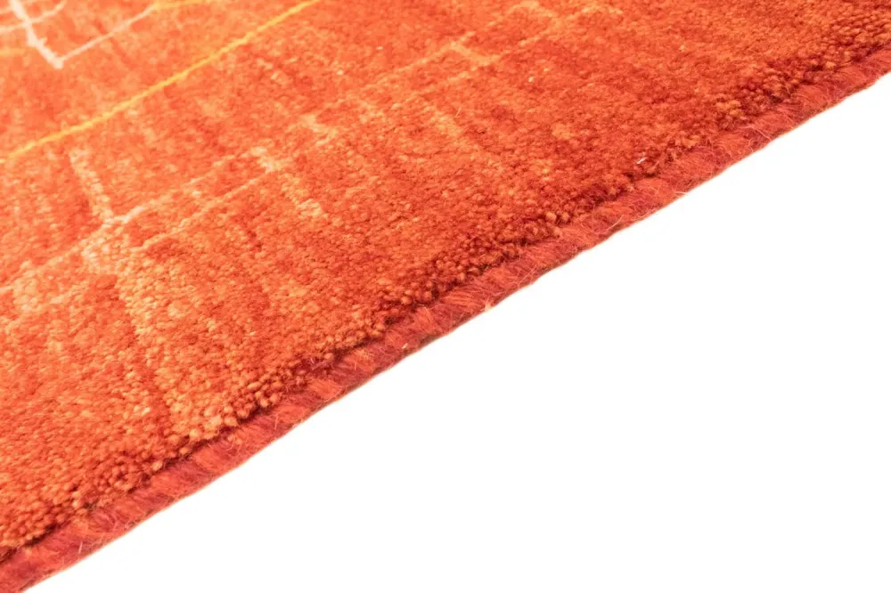 Gabbeh-teppe - persisk - 238 x 175 cm - rød