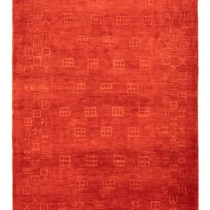 Gabbeh-teppe - persisk - 239 x 167 cm - rød