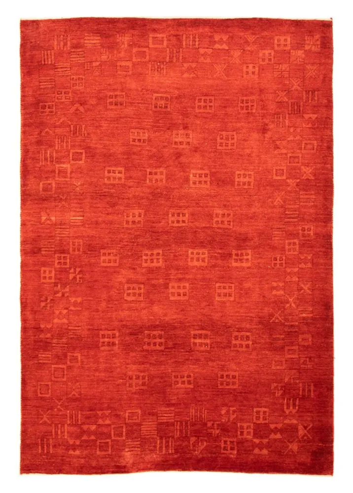 Gabbeh-teppe - persisk - 239 x 167 cm - rød