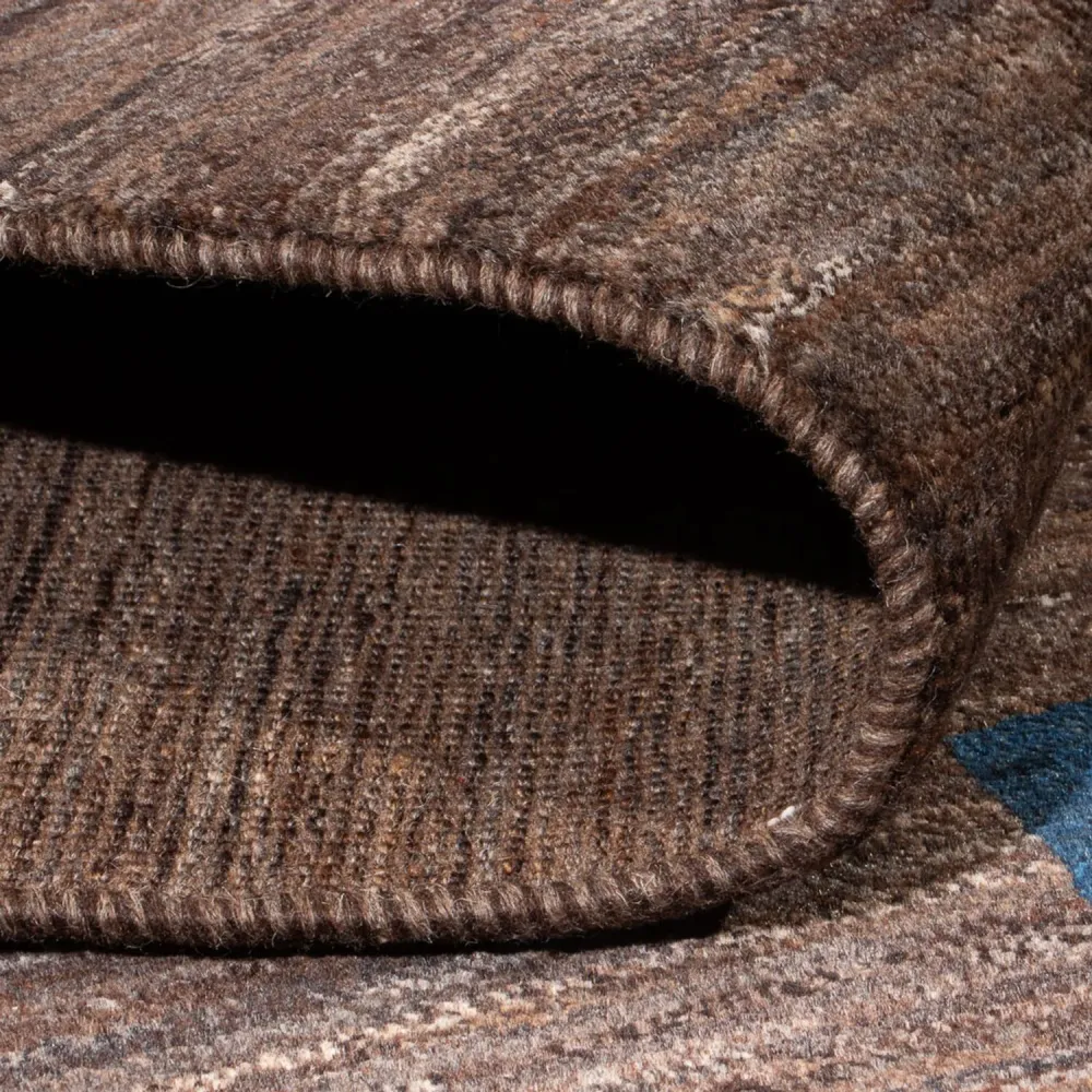Gabbeh-teppe - persisk - 243 x 170 cm - flerfarget