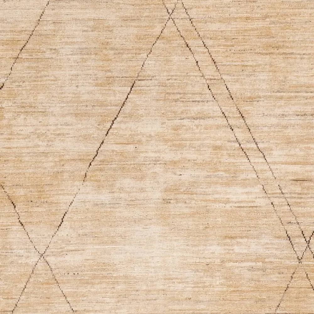 Gabbeh-teppe - persisk - 243 x 174 cm - beige
