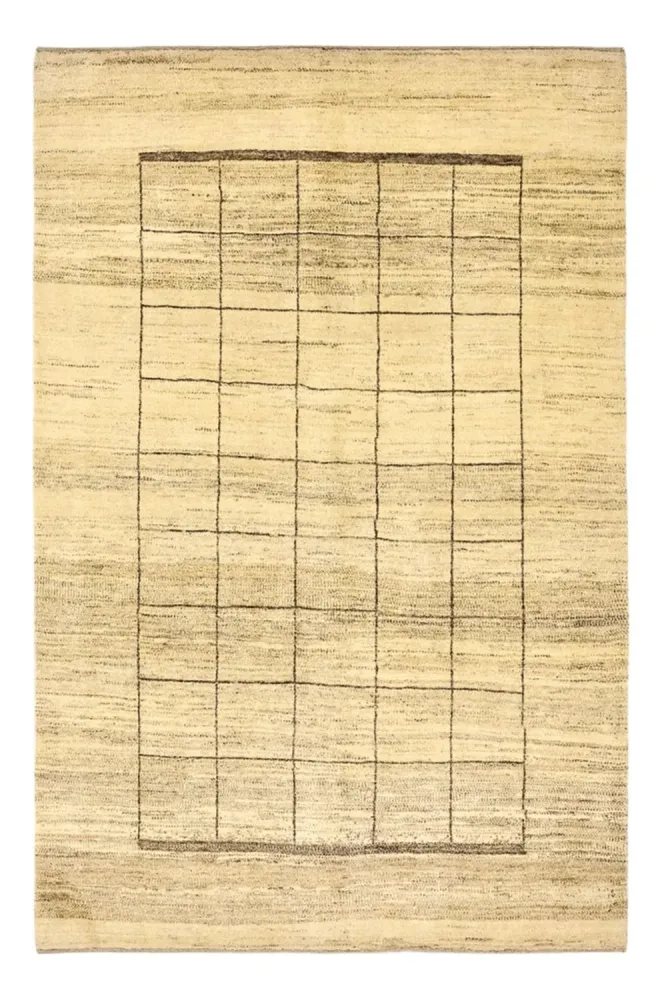 Gabbeh-teppe - persisk - 254 x 168 cm - beige