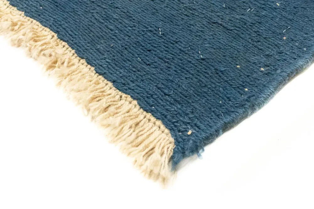 Gabbeh-teppe - persisk - 270 x 214 cm - havblå