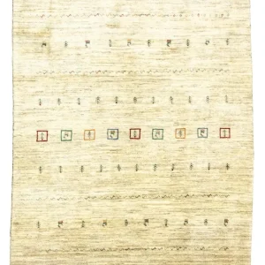 Gabbeh-teppe - persisk - 285 x 199 cm - beige