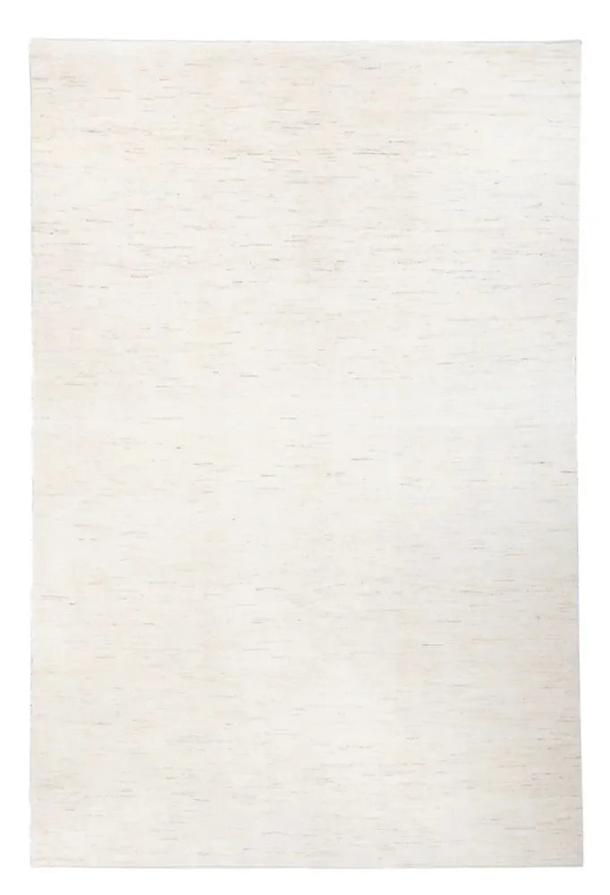 Gabbeh-teppe - persisk - 295 x 198 cm - hvit