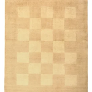 Gabbeh-teppe - persisk - 301 x 243 cm - lys beige