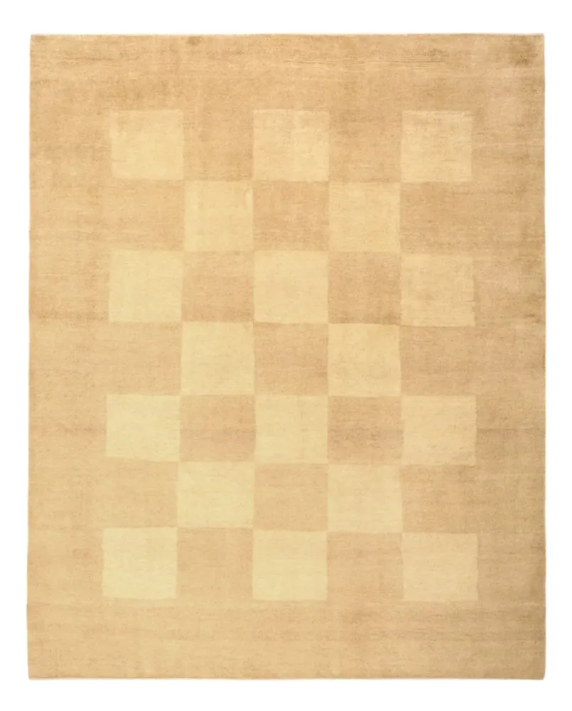 Gabbeh-teppe - persisk - 301 x 243 cm - lys beige