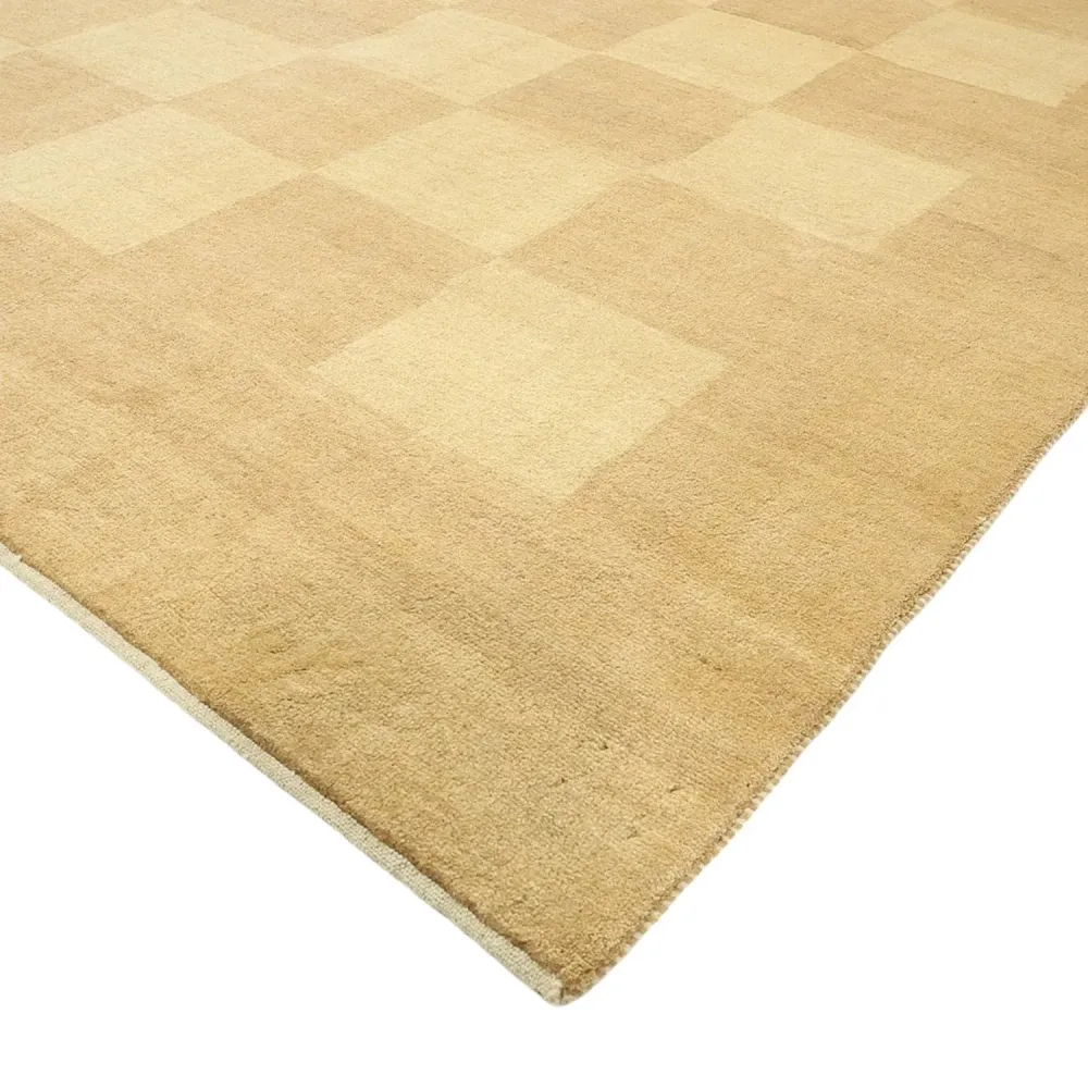 Gabbeh-teppe - persisk - 301 x 243 cm - lys beige
