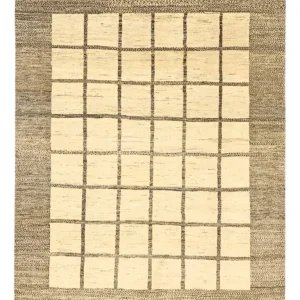 Gabbeh-teppe - persisk - 307 x 238 cm - beige