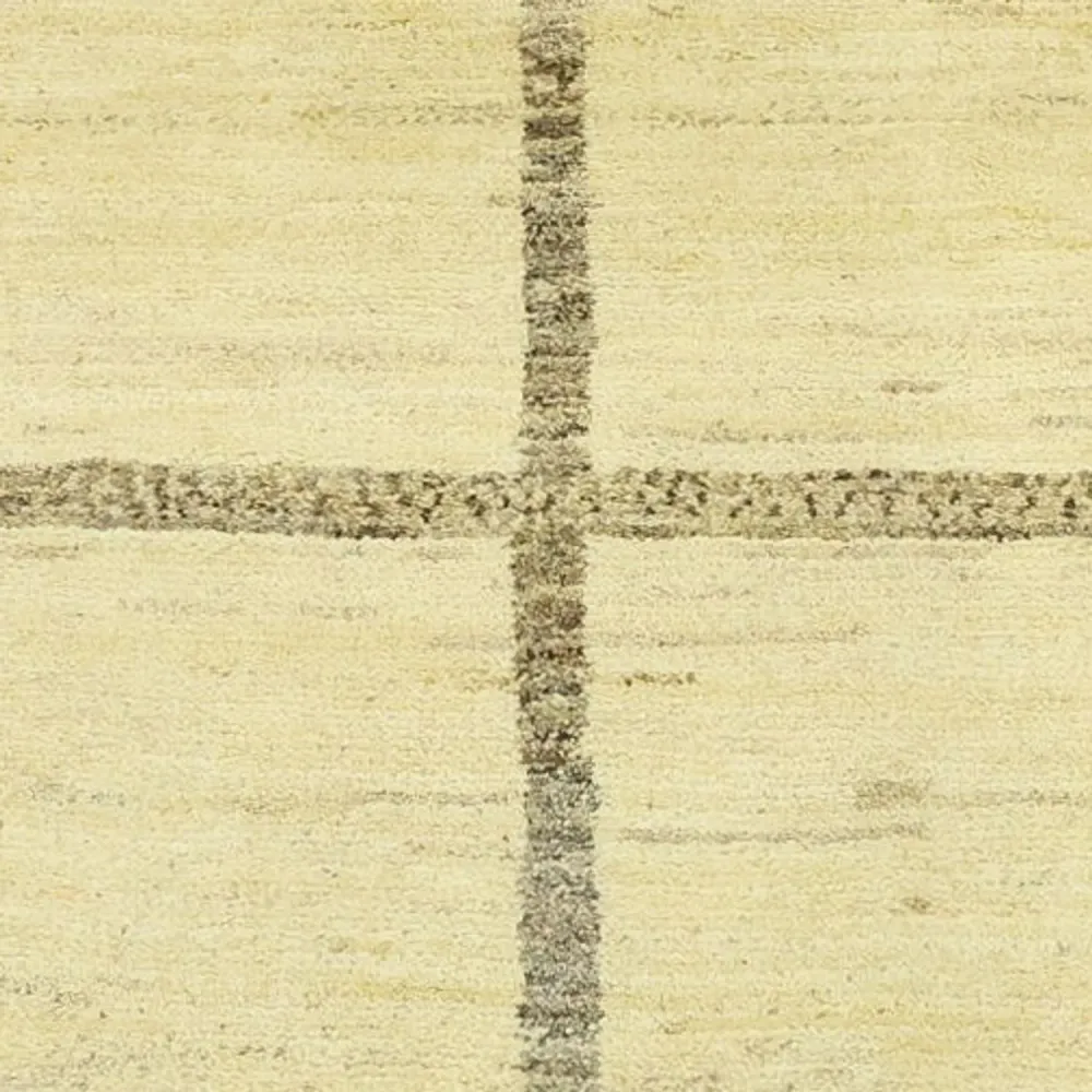 Gabbeh-teppe - persisk - 307 x 238 cm - beige