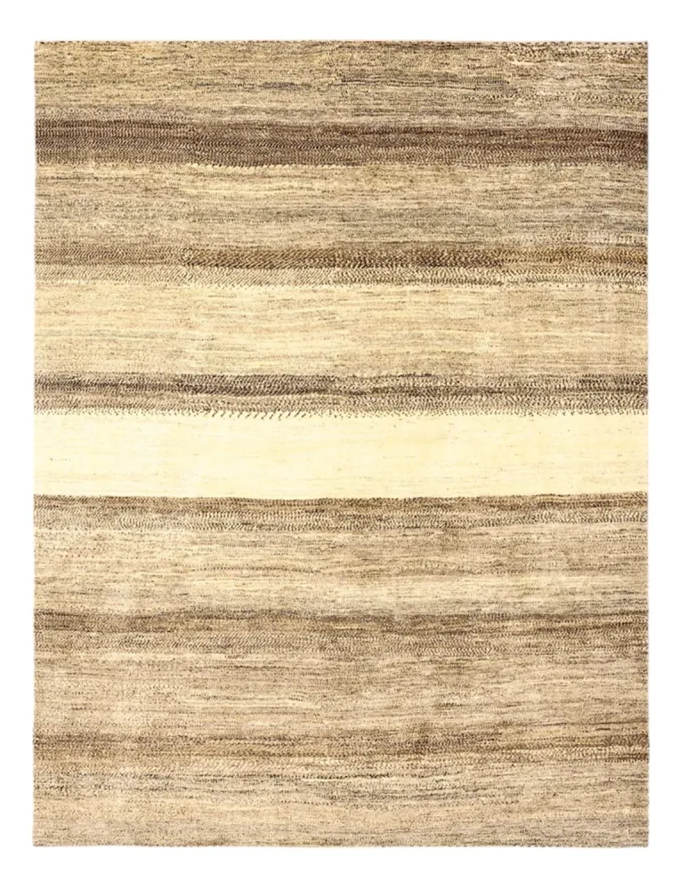 Gabbeh-teppe - persisk - 329 x 247 cm - mørk beige