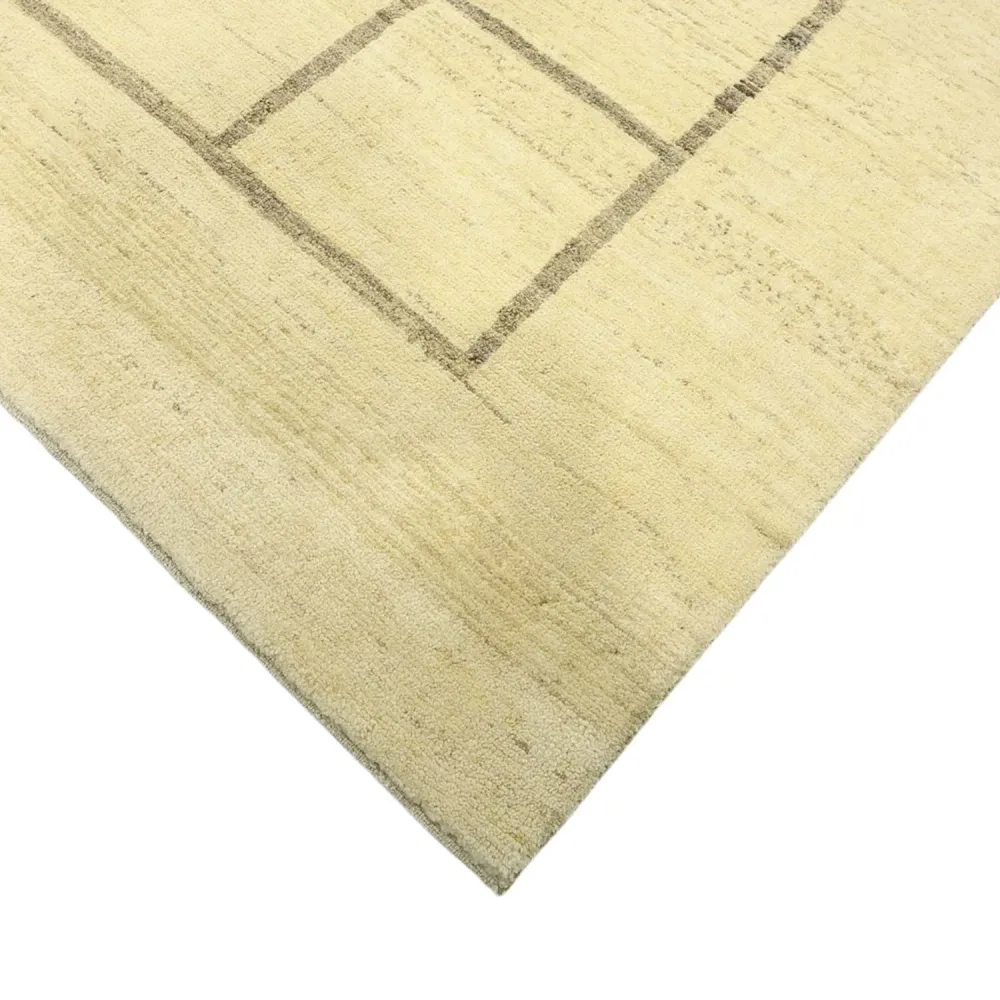 Gabbeh-teppe - persisk - 341 x 251 cm - beige
