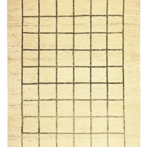 Gabbeh-teppe - persisk - 341 x 251 cm - beige