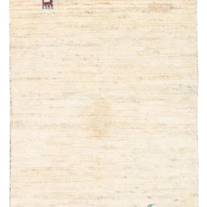 Gabbeh-teppe - persisk - 86 x 60 cm - beige