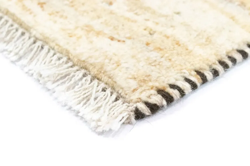 Gabbeh-teppe - persisk - 60 x 40 cm - beige