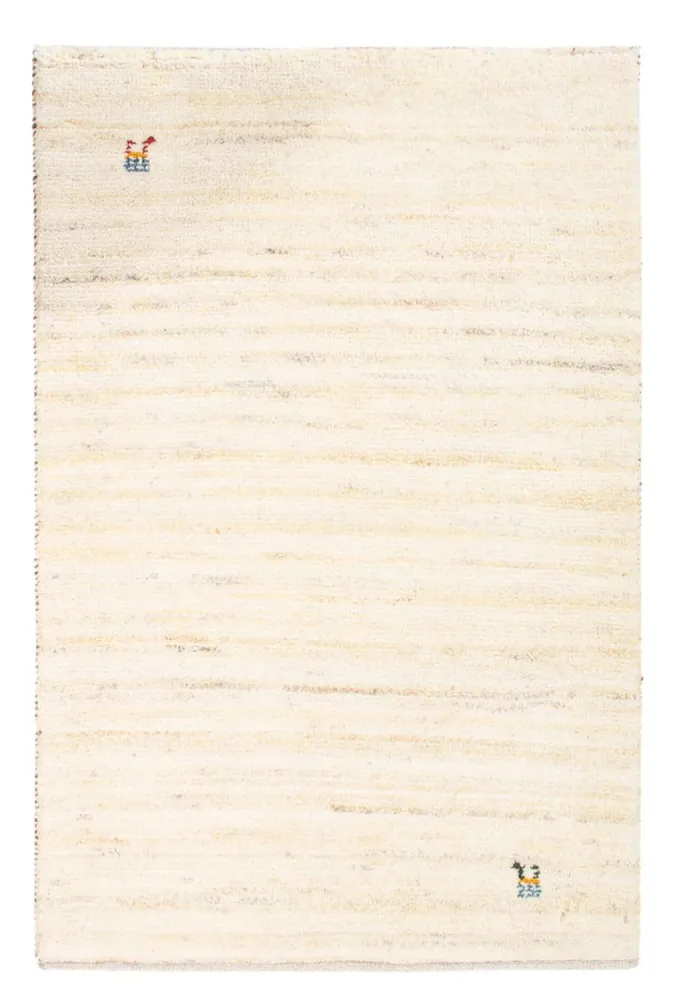 Gabbeh-teppe - persisk - 86 x 60 cm - beige
