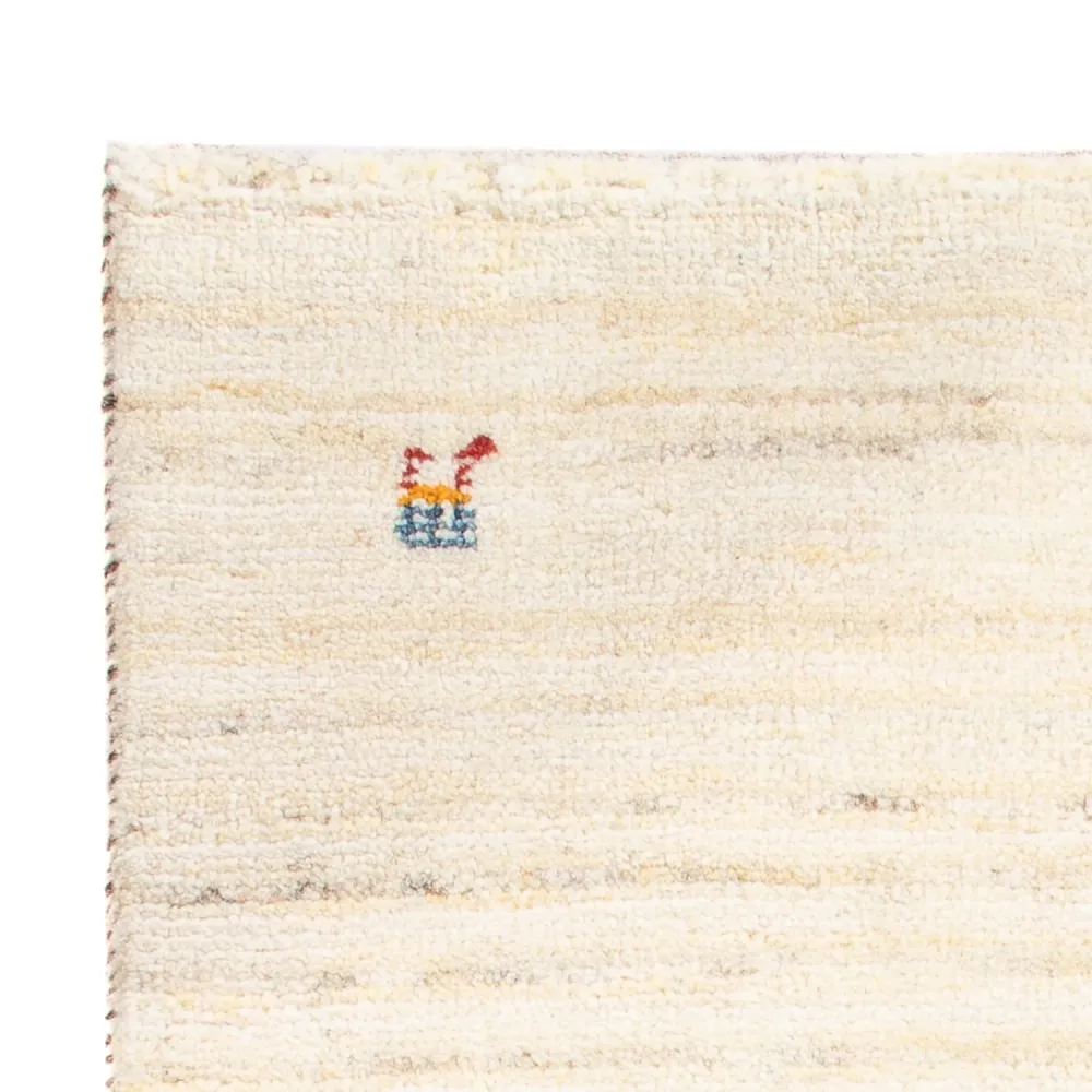 Gabbeh-teppe - persisk - 86 x 60 cm - beige