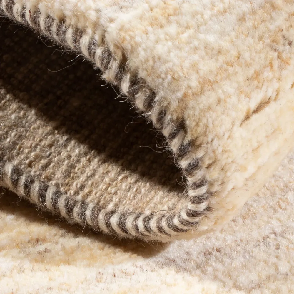Gabbeh-teppe - persisk - 86 x 60 cm - beige