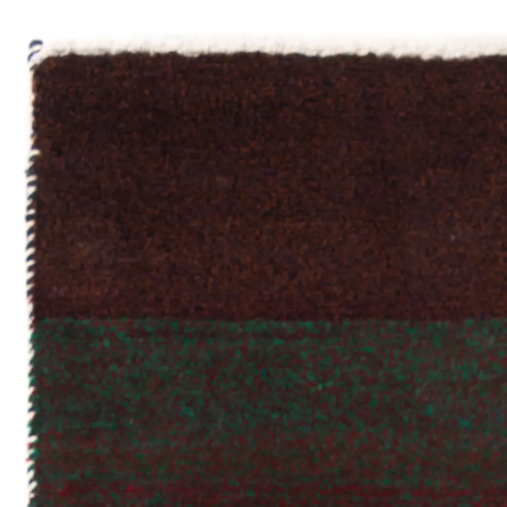 Gabbeh-teppe - persisk - 60 x 40 cm - bordeaux rød