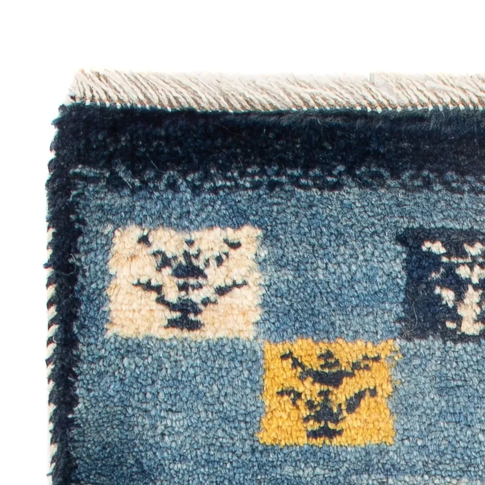 Gabbeh-teppe - persisk - 60 x 40 cm - flerfarget