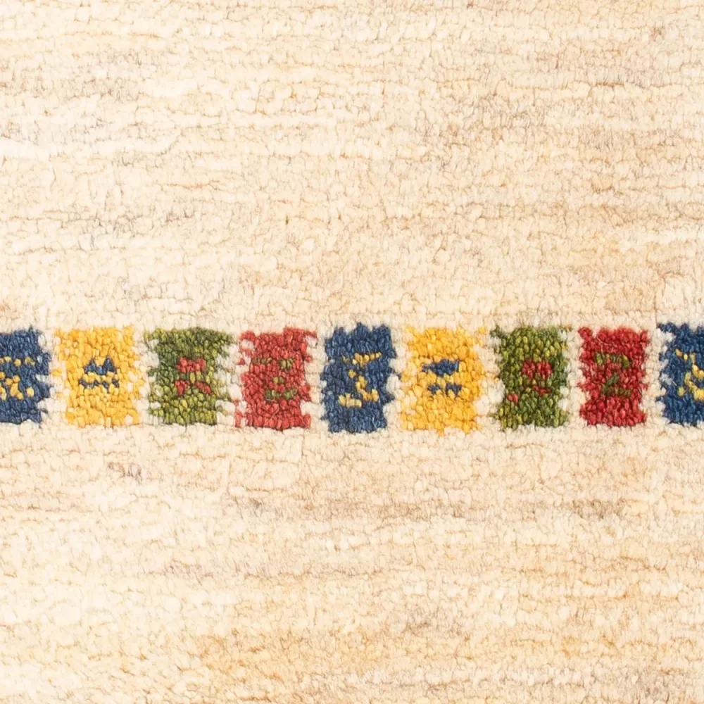 Gabbeh-teppe - persisk - 60 x 40 cm - flerfarget