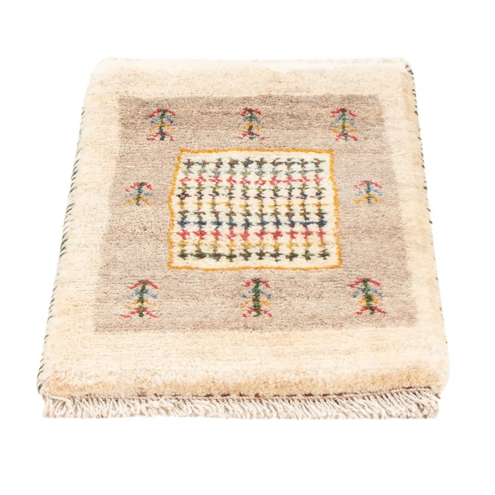 Gabbeh-teppe - persisk - 60 x 40 cm - flerfarget