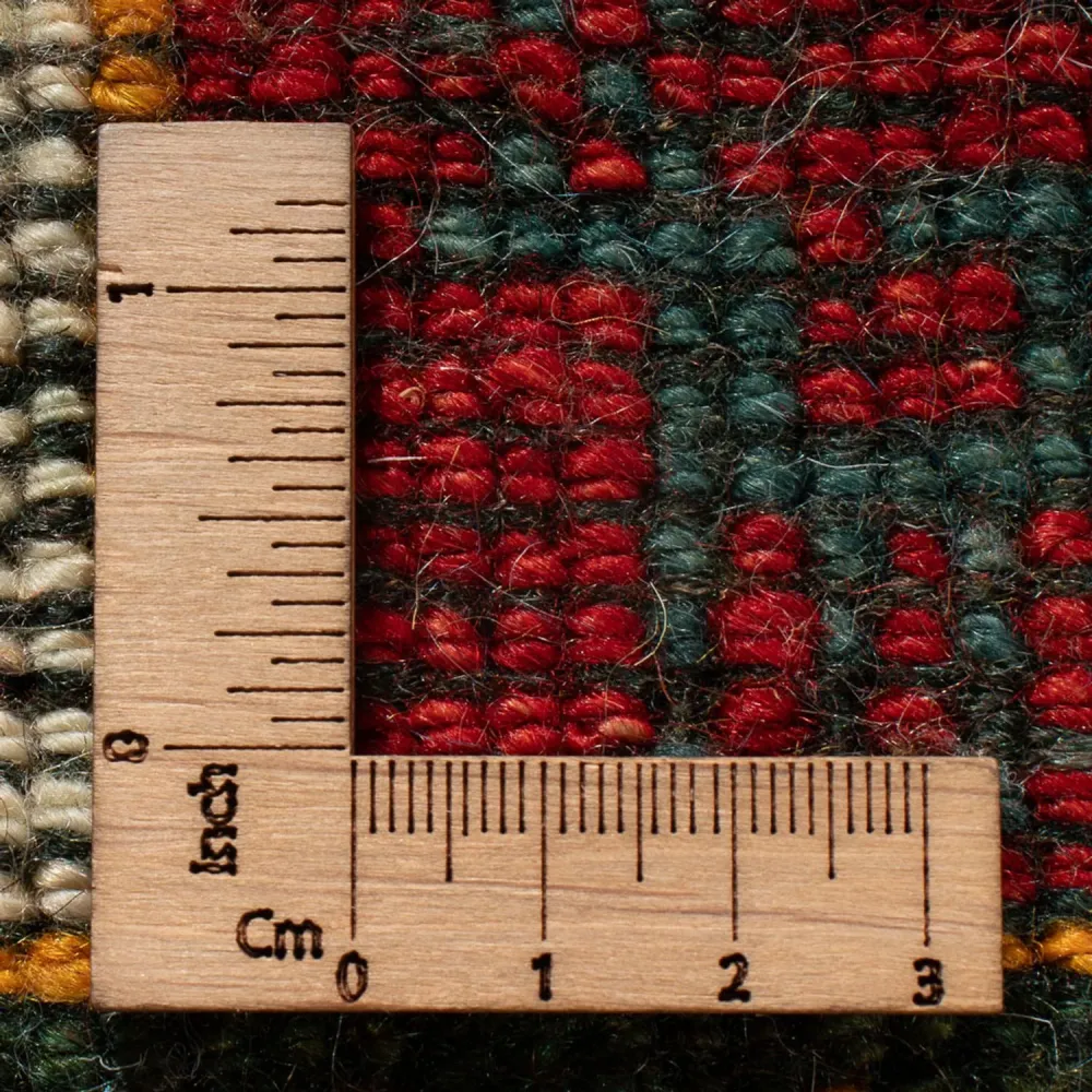 Gabbeh-teppe - persisk - 60 x 40 cm - flerfarget