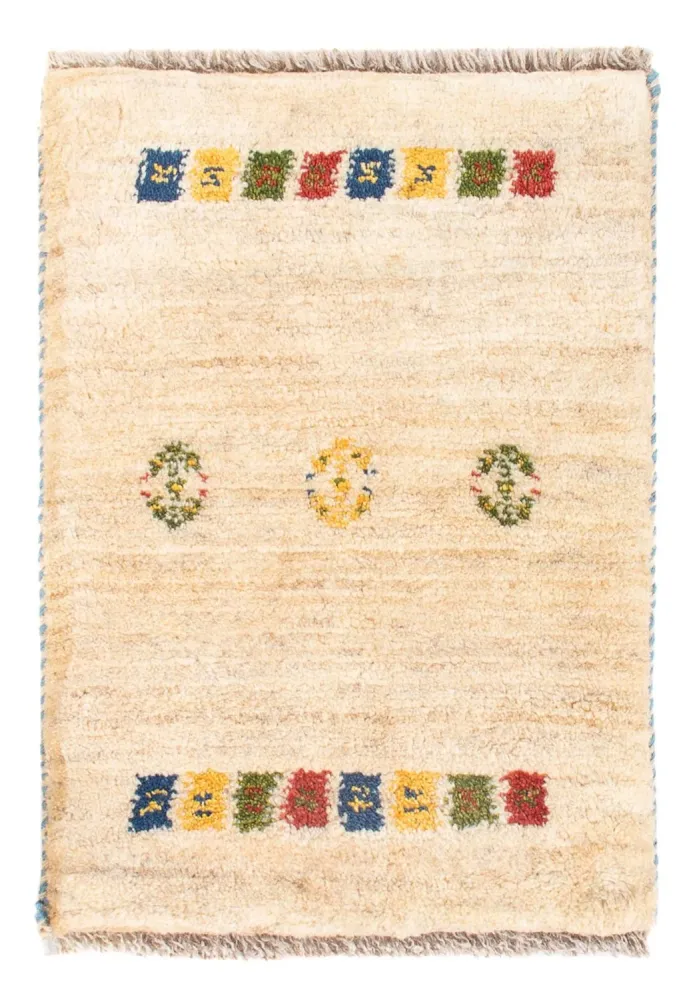 Gabbeh-teppe - persisk - 60 x 40 cm - flerfarget